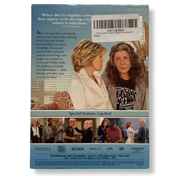 🍃2/$20🍃SEALED - Grace and Frankie: Season Two DVD - Picture 3 of 3